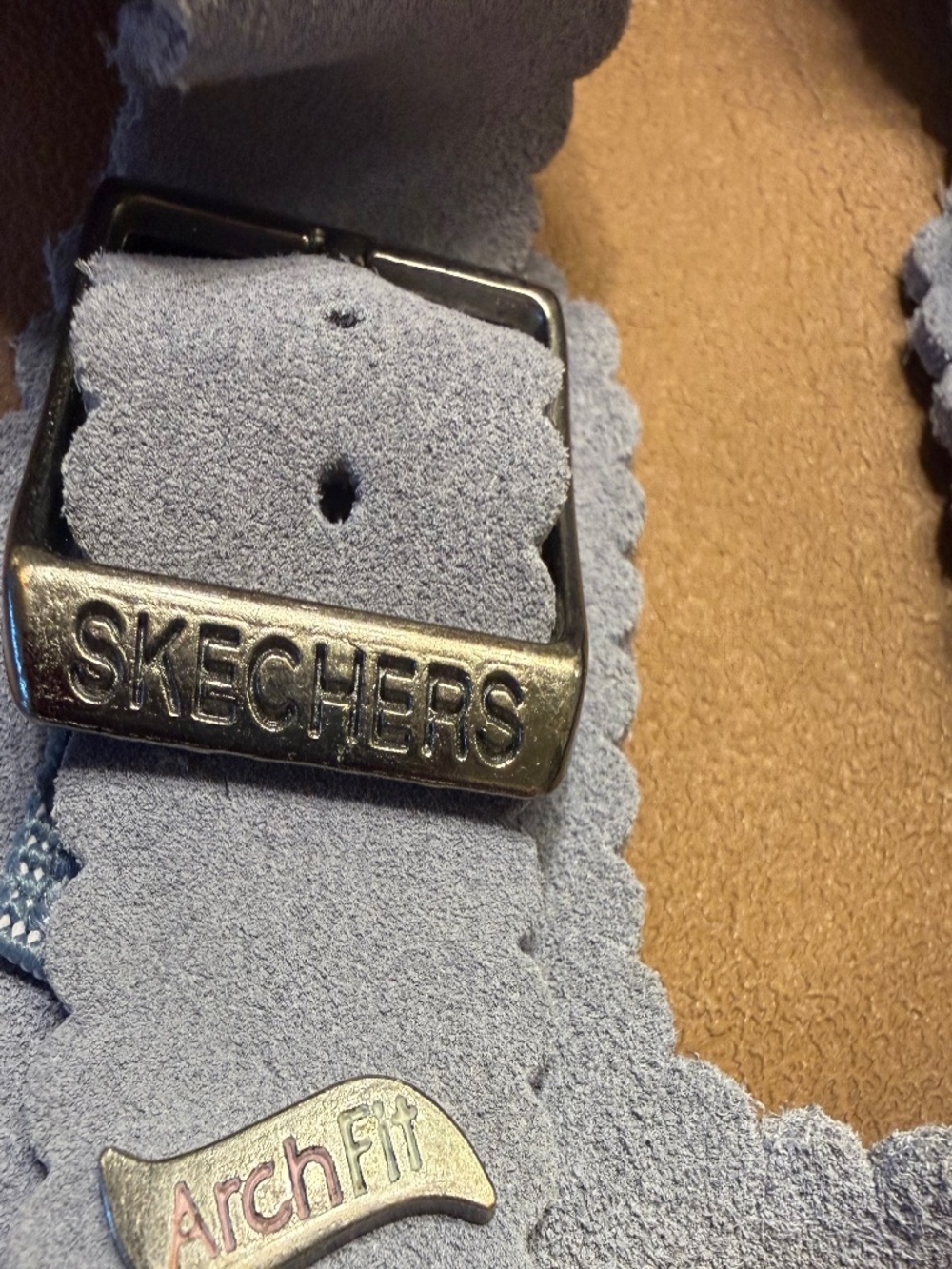 Skechers Arch Fit  Lux Foam Sandal Size 8 - Picture 7 of 8